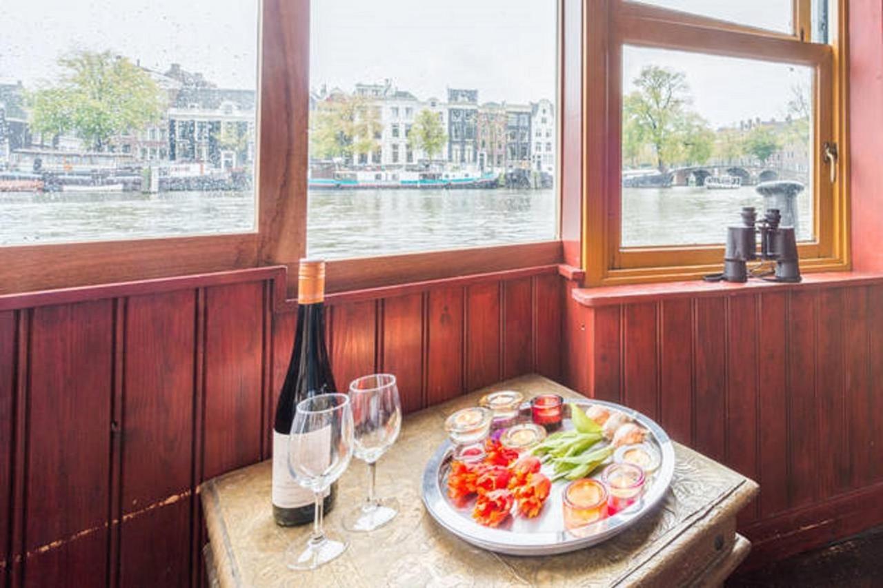 Houseboat Amstel River Studio Амстердам Номер фото