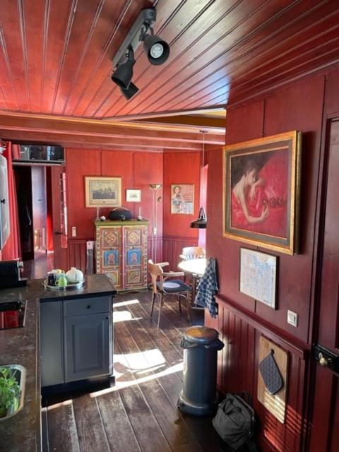 Houseboat Amstel River Studio Амстердам Экстерьер фото
